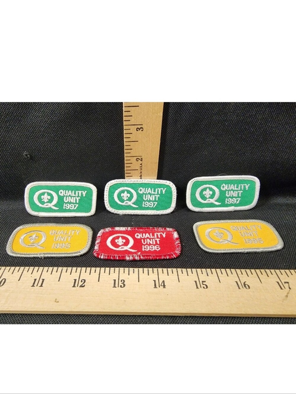 Vintage Boy Scout Patch Lot Quality Units 1990s Used